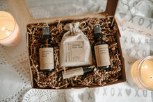 Load image into Gallery viewer, Gift Set- Shower Spray, Pillow Mist, Oatmeal Soak, Headache Relief