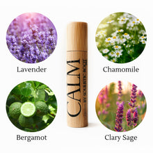 Load image into Gallery viewer, Calm Essential Oil Bamboo Roller
