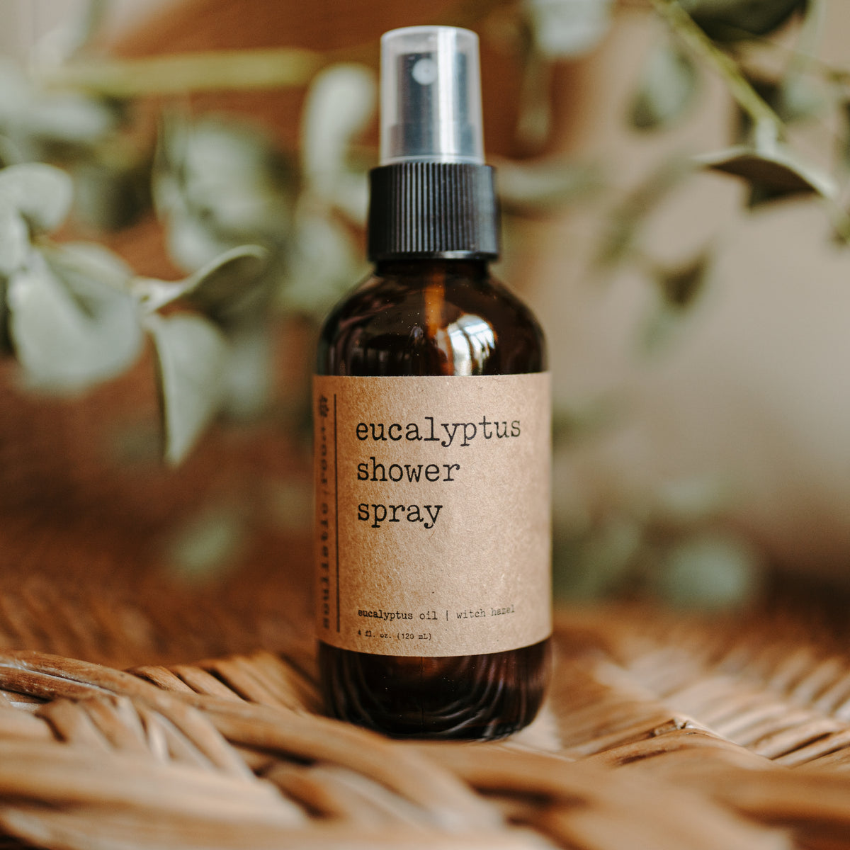 Natural Eucalyptus Shower Spray Aromatherapy Steam Spray Soulistic Root